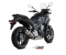 MIVV Slip-On, Oval TItan, Standard Exhaust For Honda CB 500 X 2016-2016