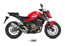 MIVV Slip-on, Suono Stainless Steel, Standard Exhaust For Honda CB 500F 2016-2018