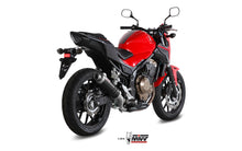 MIVV Slip-on, GP Black, Standard Exhaust For Honda CB 500F 2016-2018