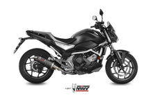 MIVV Slip-on, Oval Carbon, Standard Exhaust For Honda Integra 750 16-20, NC 750 S / X 16-21
