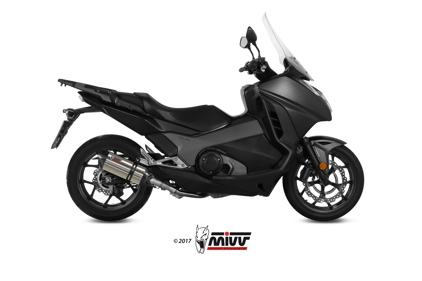 MIVV Slip-on, Suono Stainless Steel, Standard Exhaust For Honda Integra 750 16-20, NC 750 S / X 16-21