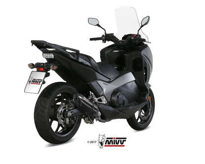 MIVV Slip-on, Suono Black, Standard Exhaust For Honda Integra 750 16-20, NC 750 S / X 16-21