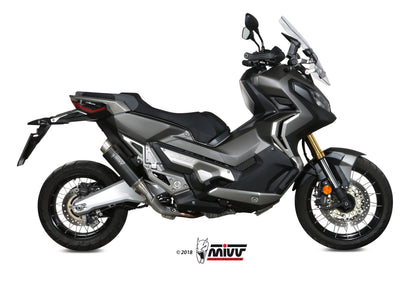 MIVV Slip-on, GPpro Black, Standard Exhaust For Honda X-ADV 750 2017-2021