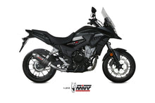 MIVV Slip-On, Oval Carbon, Standard Exhaust For Honda CB 500 X 2017-2021
