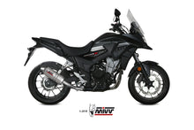 MIVV Slip-On, Oval Titan, Standard Exhaust For Honda CB 500 X 2017-2021