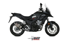 MIVV Slip-On, Suono Stainless Steel, Standard Exhaust For Honda CB 500 X 2017-2021