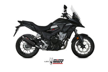 MIVV Slip-On, Suono Black, Standard Exhaust For Honda CB 500 X 2017-2021