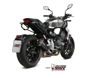 MIVV Slip-on, Delta Race Black, Standard Exhaust For CB 1000 R 2018-2021