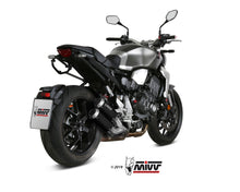 MIVV 2 Slip-on, MK3 Black, Standard Exhaust For Honda CB 1000 R 2018-2022
