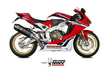 MIVV Slip-on, Speed Edge Black, Standard Exhaust For Honda CBR1000RR 2017-2019