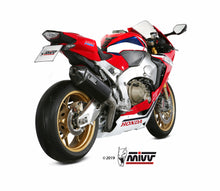 MIVV Slip-on, Speed Edge Black, Standard Exhaust For Honda CBR1000RR 2017-2019