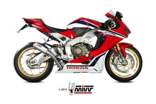 MIVV Slip-on, MK3 Stainless Steel, Standard Exhaust For Honda CBR1000RR 2017-2019