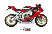 MIVV Slip-on, MK3 Stainless Steel Basso/low down, Standard Exhaust For Honda CBR1000RR 2017-2019