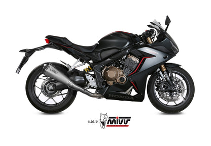 MIVV Full System 4x2x1, Delta Race Stainless Steel, Standard Exhaust For Honda CB 650 R 19-21, CBR 650 R 19-21