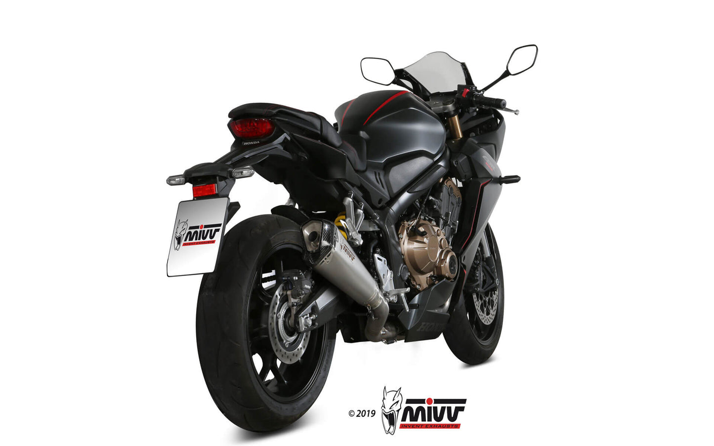 MIVV Full System 4x2x1, Delta Race Stainless Steel, Standard Exhaust For Honda CB 650 R 19-21, CBR 650 R 19-21