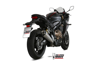 MIVV Full System 4x2x1, Delta Race Stainless Steel, Standard Exhaust For Honda CB 650 R 19-21, CBR 650 R 19-21