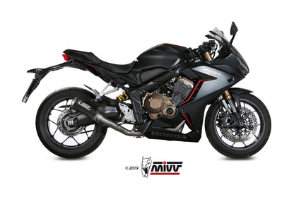 MIVV Full System 4x2x1, MK3 Carbon, Standard Exhaust For Honda CB 650 R 19-21, CBR 650 R 19-21