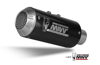 MIVV Full System 4x2x1, MK3 Carbon, Standard Exhaust For Honda CB 650 R 19-21, CBR 650 R 19-21