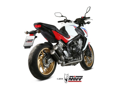 MIVV Full System 4x2x1x2, MK3 Carbon, Standard Exhaust For Honda CB 650 F 2014-2018