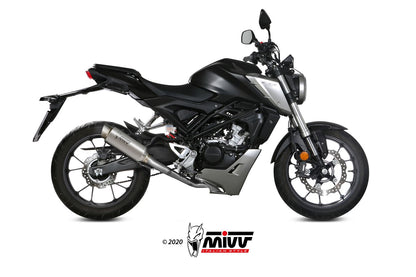 MIVV Full System 1x1, GPpro Titan, Standard Exhaust For Honda CB 125 R 2018-2020