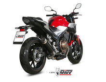 MIVV Slip-on, GPpro Carbon, Standard Exhaust For Honda CB 500F 2019-2021