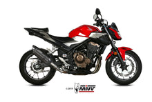 MIVV Slip-on, Suono Black, Standard Exhaust For Honda CB 500F 2019-2021