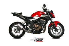 MIVV Slip-on, MK3 Stainless Steel, Standard Exhaust For Honda CB 500F 2019-2021