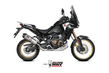 MIVV Slip-on, Oval Titan, Standard Exhaust For Honda CRF 1100 L Africa Twin 2020-2022