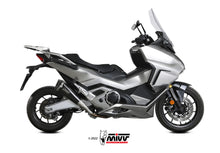 MIVV Slip-on, Delta Race Black, Standard Exhaust For Honda Forza 750 2021-2022