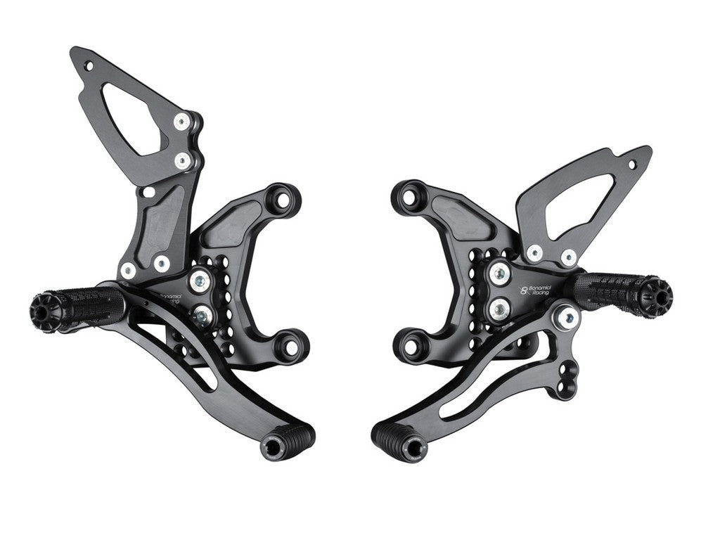 Bonamici Racing Aluminium Rearsets for the Honda RC51 SP1 (VTR1000 SP1)/RC51 SP2 (VTR1000 SP2) 2000-2006