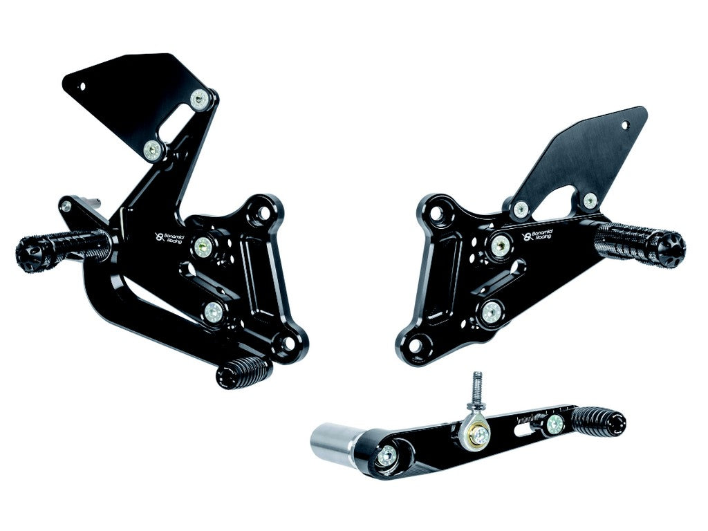 Bonamici Racing Aluminium Rearsets for the Honda CBR650R/CB650R/CB650F 2014-2019