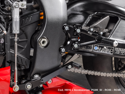Bonamici Racing Aluminium Rearsets for the Honda CBR1000RR-R 2020-2024