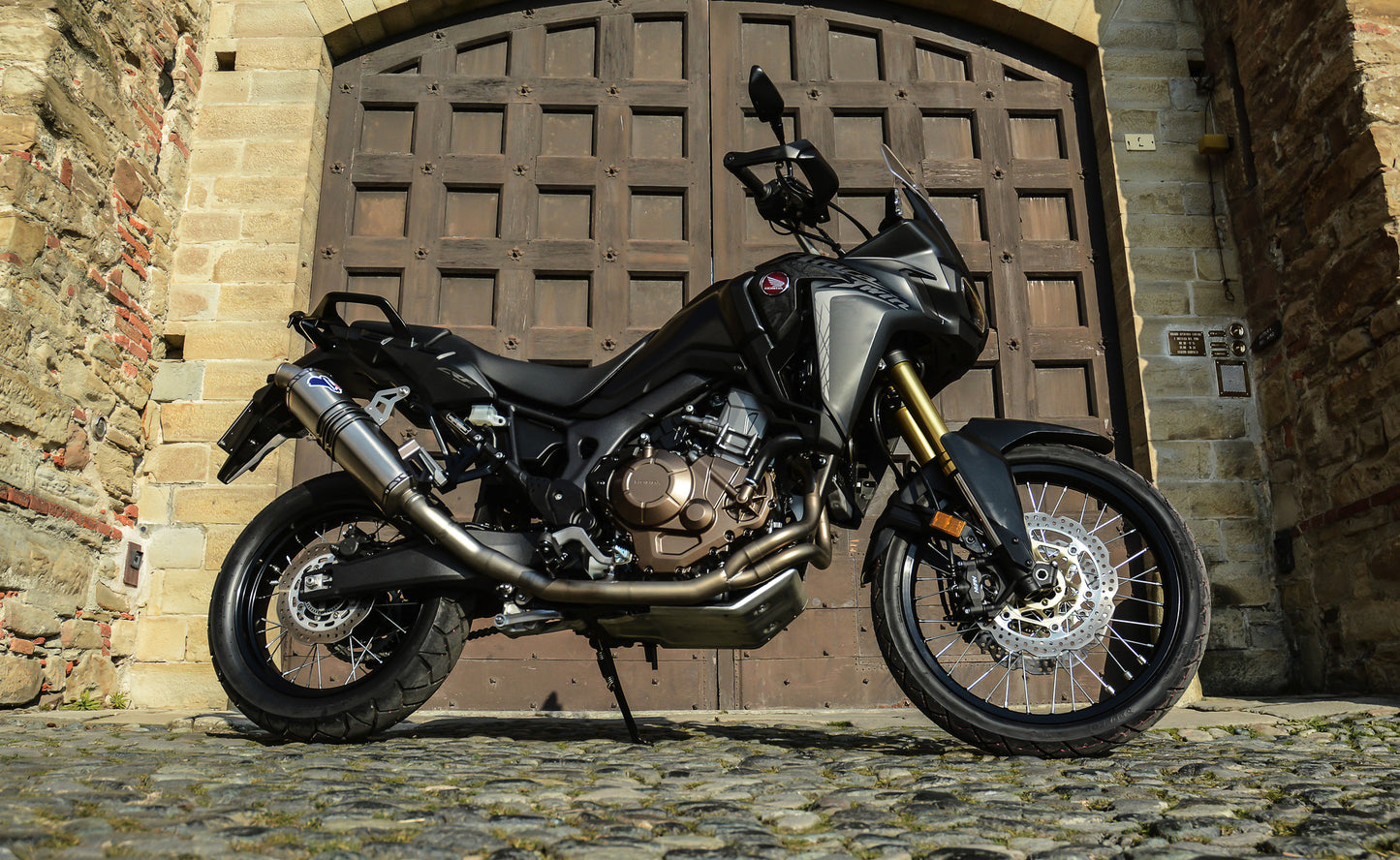 Termignoni Relevance Full Exhaust system for the 15-19 Honda Africa Twin 1000 CRF1000L