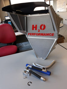 Galletto Radiatori (H2O Performance) EVO Oversize Racing Radiator and Oil Cooler kit For Yamaha YZF-R1 (2015+)