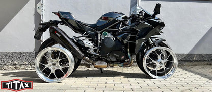 Titax Forged Aluminum Wheels for the Kawasaki H2 / H2R / H2 SX
