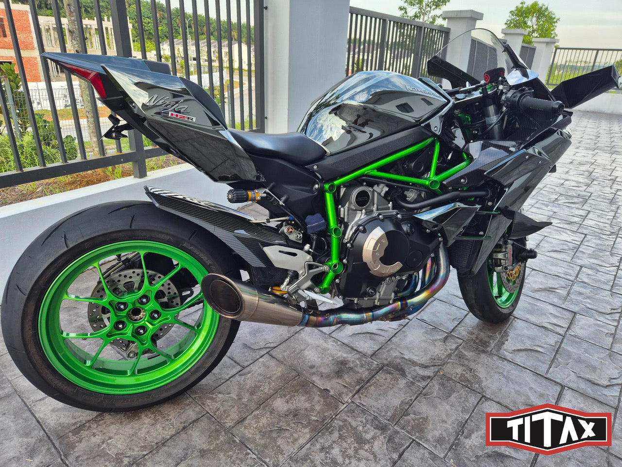 Titax Forged Aluminum Wheels for the Kawasaki H2 / H2R / H2 SX