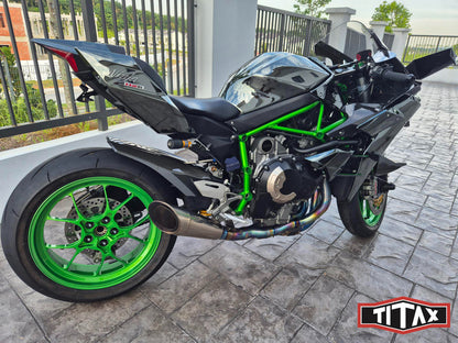 Titax Forged Aluminum Wheels for the Kawasaki H2 / H2R / H2 SX