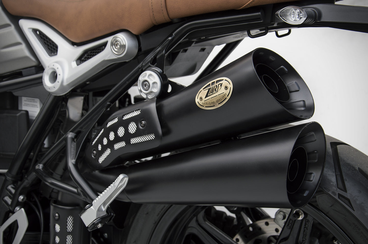 ZARD HARDY Slip-on Exhaust for the BMW R NineT Scrambler (2021+)