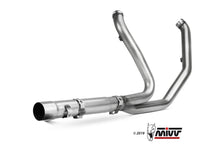 MIVV [No-kat pipes compatible with FLHTCU TC, FLHTCUL TC] Exhaust For Harley Davidson Road King/Classic 14-16 & etc.