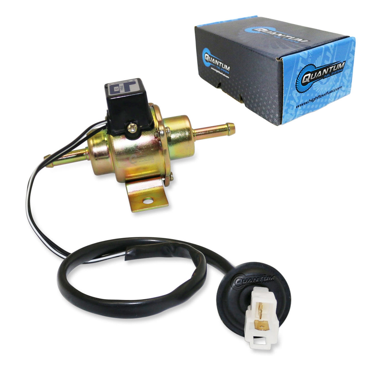 Quantum Fuel Systems QFS OEM Replacement Frame-Mounted Electric Fuel Pump for the Honda Goldwing '86, VFR750 Interceptor '86-89 & etc.
