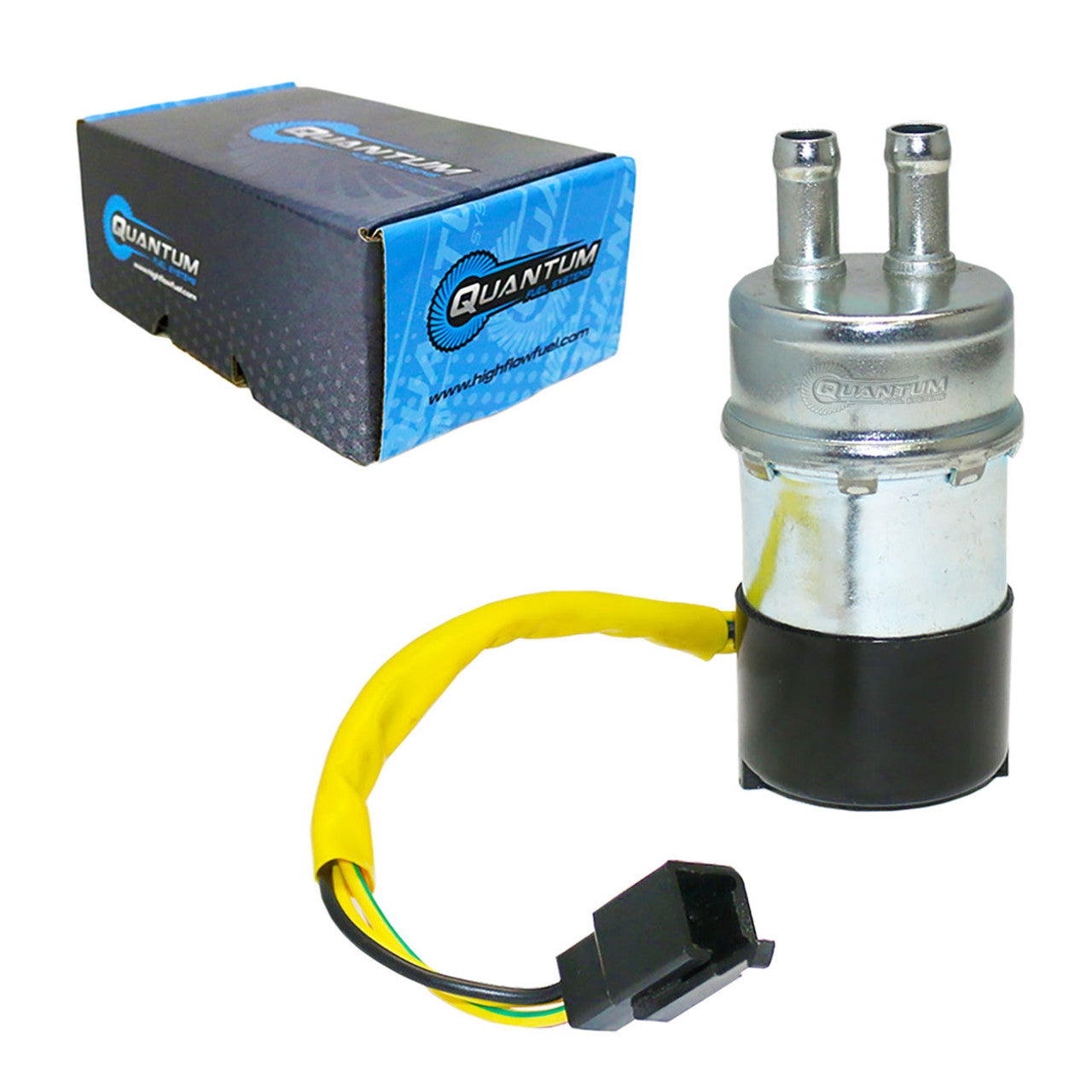 Quantum Fuel Systems QFS OEM Replacement Frame-Mounted Electric Fuel Pump for the Honda Goldwing '86, VFR750 Interceptor '86-89 & etc.
