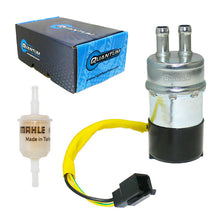 Quantum Fuel Systems OEM Replacement Frame-Mounted Electric Fuel Pump w/ Fuel Filter for the Kawasaki ZX-10 '88-89, Vulcan '87-04