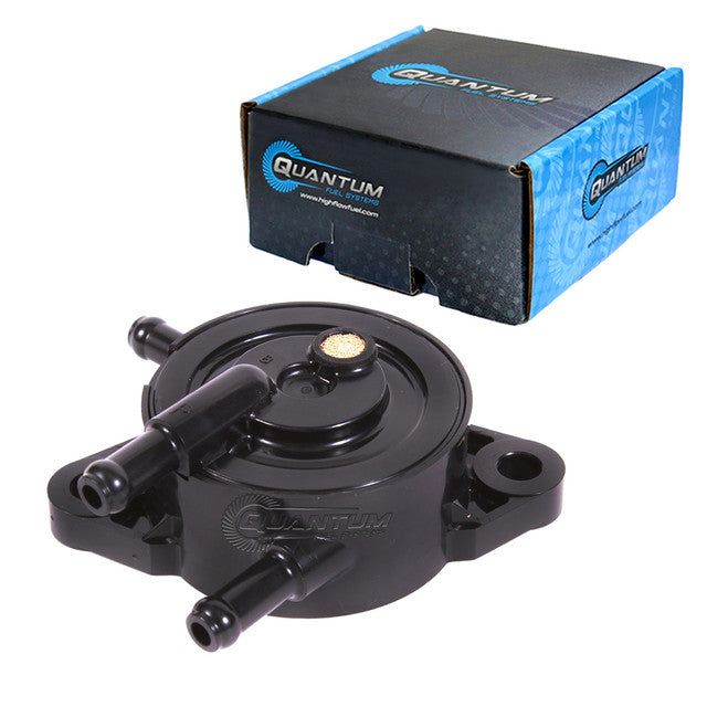 Quantum Fuel Systems OEM Replacement Frame-Mounted Electric Fuel Pump for the Honda VF1000 '1986, Suzuki Intruder 1400 '87-04, Intruder 800 '92-04