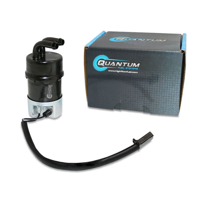 Quantum Fuel Systems OEM Replacement Frame-Mounted Electric Fuel Pump for the Honda VF1000 '1986, Suzuki Intruder 1400 '87-04, Intruder 800 '92-04