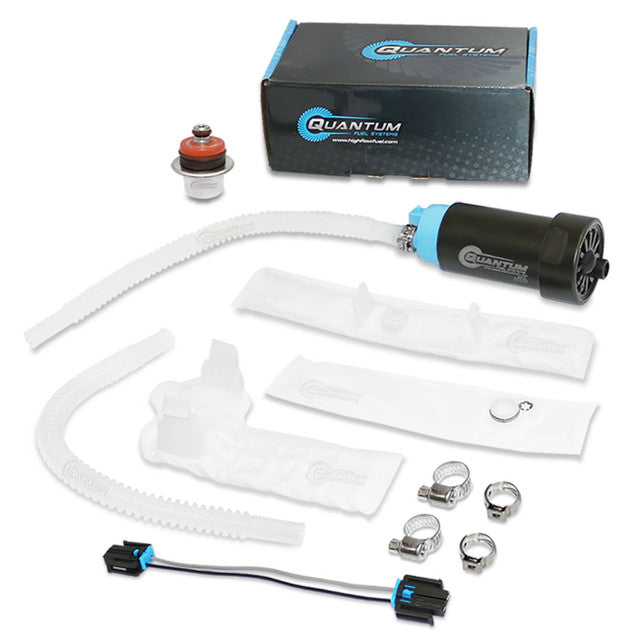Quantum Fuel Systems OEM Replacement In-Tank EFI Fuel Pump w/ Fuel Pressure Regulator, Strainer for the Harley Davidson Night Rod Special VRSCRDX / V-Rod Night Rod '07-17 & etc.