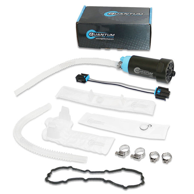 Quantum Fuel Systems OEM Replacement In-Tank EFI Fuel Pump w/ Tank Seal, Strainer for the Harley Davidson FXD Dyna / Dyna Switch Back '2007 & etc.