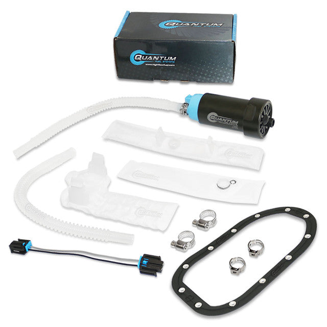 Quantum Fuel Systems OEM Replacement In-Tank EFI Fuel Pump w/ Tank Seal, Strainer for the Harley Davidson FXD Dyna '2008, Low Rider '04-17 & etc.