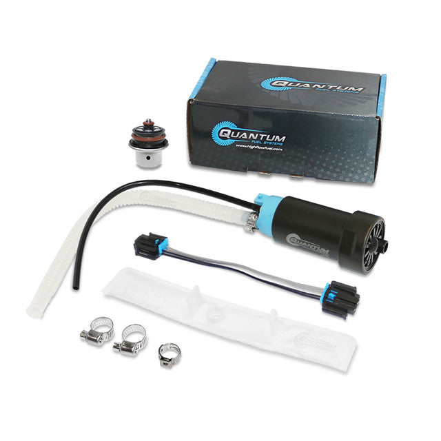 Quantum Fuel Systems OEM Replacement In-Tank EFI Fuel Pump w/ Fuel Pressure Regulator, Strainer for the Harley Davidson Electra Glide '08-22, Electra Glide Ultra Limited '14-21 & etc.