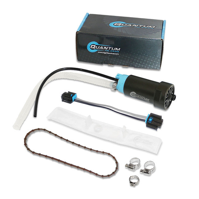 Quantum Fuel Systems OEM Replacement In-Tank EFI Fuel Pump w/ Tank Seal, Strainer for the Harley Davidson Electra Glide / Street Glide '08-22 & etc.