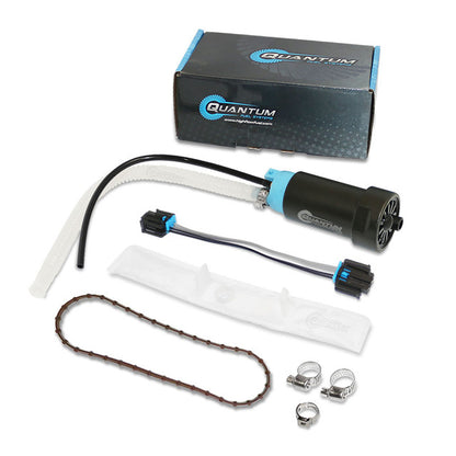 Quantum Fuel Systems OEM Replacement In-Tank EFI Fuel Pump w/ Tank Seal, Strainer for the Harley Davidson Electra Glide / Street Glide '08-22 & etc.